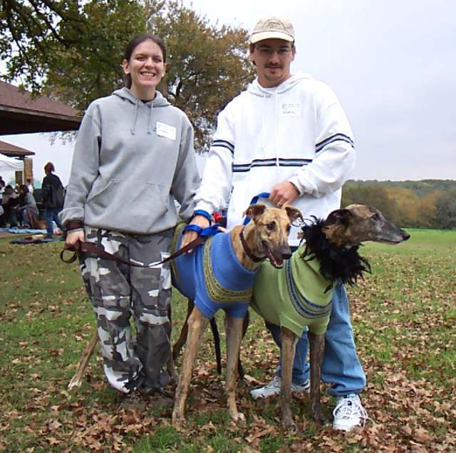 An adoption!  Andre' and Judd going home with their new Mom and Dad.



