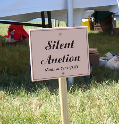 Silent Auction today