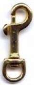 Solid Brass Tag Clips - Click For Enlargement