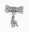 Bone Magnet - Pewter - Click For Enlargement