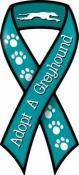 Adopt A Greyhound Ribbon - Click For Enlargement
