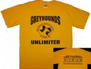 GU Logo T-Shirt: Yellow - Click For Enlargement