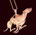Racing Greyhound #1 Pendant - Click For Enlargement