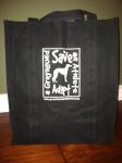 Black Tote with Save An Athlete Design - Click For Enlargement